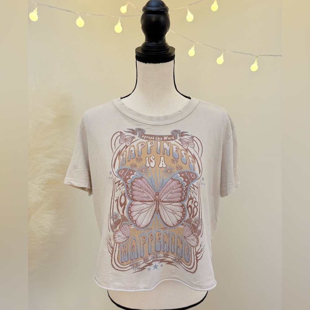 🌾‎ Altar'd State Butterfly Graphic Tee